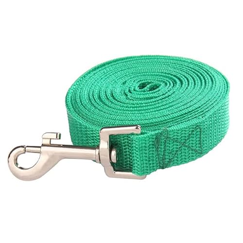 Hundeleine, Nylon, für Hunde, 5 Farben, 1,5 m, 1,8 m, 3 m, 4,5 m, 6 m, zum Spazierengehen, Trainingsleine, Katzen, Hundegeschirr, Halsband, Leine, Gurt von YEAG