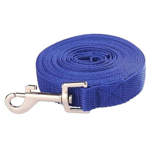 Hundeleine, Nylon, für Hunde, 5 Farben, 1,5 m, 1,8 m, 3 m, 4,5 m, 6 m, zum Spazierengehen, Trainingsleine, Katzen, Hundegeschirr, Halsband, Leine, Gurt von YEAG