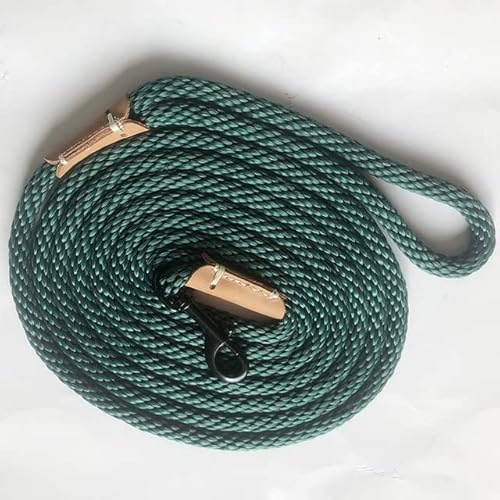 Hundeleine, klein, groß, für Welpen, Nylon, Seil, Schlepptraining, Gehorsamkeit, lange Schnur, 2 m, 3 m, 5 m, 10 m Hundeleine, klein, groß, für Welpen, Nylon, Seil, Schlepptraining, Gehorsamkeit, lange Schnur, 2 m, 3 m, 5 m, 10 m von YEAG