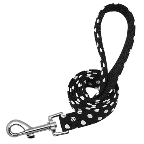 Hundeleine für kleine und mittelgroße Hunde und Katzen, weiches Nylon, gepunktet, Pitbull Outdoor-Laufen, Trainingsseil, robust Hundeleine für kleine und mittelgroße Hunde und Katzen, weiches Nylon, gepunktet, Pitbull Outdoor-Laufen, Trainingsseil, robust von YEAG