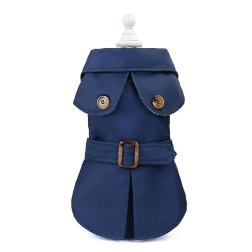 Hundemantel, Trench-Jacke, Herbst-Winter-Hundekleidung für kleine Hunde, Yorkie-Gürtel, Dekoration, Welpen, Katzen, Kostüm, Pudel, Chihuahua, Outfits von YEAG