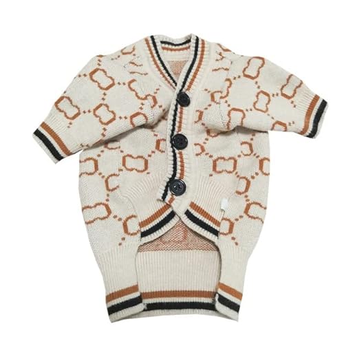 Hundepullover Katzenpullover Winter Haustier Kleidung Katze Sterilisation Kleidung Hunde Corgi Franchbug Schnauzer Kleidung Teddy Pullover Herbst von YEAG