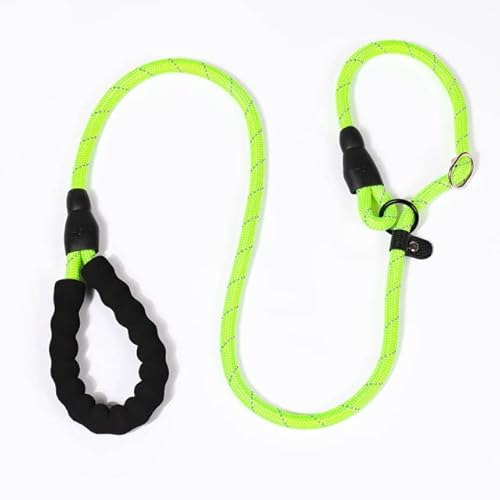 Hundetrainingsleine Slip Reflektierend Haustier P-Kette Hundeleine Outdoor Walking Korrektur Kontrolle Seil Groß Hund Traktionsseil von YEAG