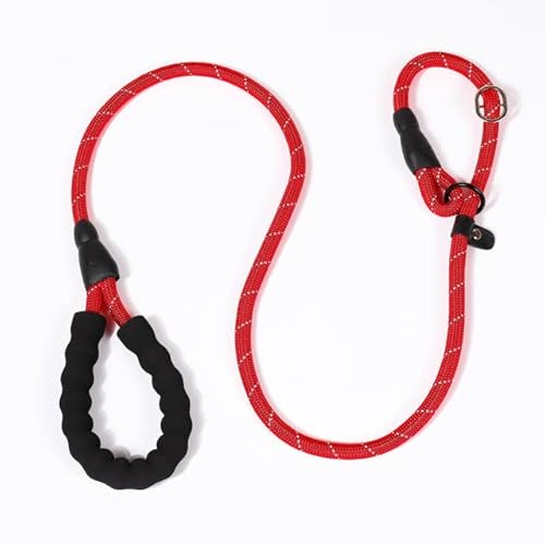 Hundetrainingsleine Slip Reflektierend Haustier P-Kette Hundeleine Outdoor Walking Korrektur Kontrolle Seil Groß Hund Traktionsseil von YEAG