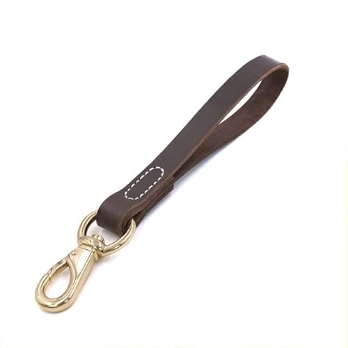 Kurze Hundeleine aus echtem Leder, für große Hunde, kurze Hundeleine, ein Schritt, echtes Leder, große Hundeleine, kurze Hundeleine Kurze Hundeleine aus echtem Leder, für große Hunde, kurze Hundeleine, ein Schritt, echtes Leder, große Hundeleine, kurze Hundeleine von YEAG