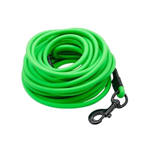 Lange Hundeleine, klein, groß, für Welpen, Haustiere, Schlepptraining, Gehorsamkeit, wasserdicht, PVC-Leine, leicht zu reinigen, 5 m 10 m Lange Hundeleine, klein, groß, für Welpen, Haustiere, Schlepptraining, Gehorsamkeit, wasserdicht, PVC-Leine, leicht zu reinigen, 5 m 10 m von YEAG
