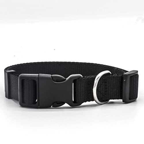 Langlebiges, solides Hundehalsband, Nylon, verstellbar, für kleine und mittelgroße und große Hunde, mehrfarbig Langlebiges, solides Hundehalsband, Nylon, verstellbar, für kleine und mittelgroße und große Hunde, mehrfarbig von YEAG
