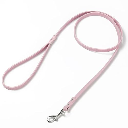 Leder-Hundeleine, für Haustiere, Hundetraining, Seil, buntes PU-Leine, für große, mittelgroße und kleine Hunde, Haustierbedarf, 120 cm Leder-Hundeleine, für Haustiere, Hundetraining, Seil, buntes PU-Leine, für große, mittelgroße und kleine Hunde, Haustierbedarf, 120 cm von YEAG