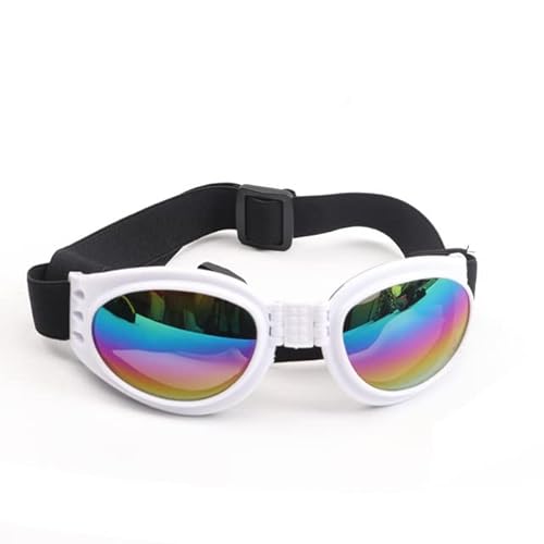 Outdoor Radfahren Haustier Hund Sonnenbrille für Kleine Mittlere Hunde Einstellbare Welpen Katze Glas Brille Mascotas Zubehör von YEAG