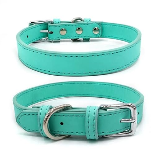 PU-Halsband für kleine Hunde, Größe XS-M, verstellbar, Zinklegierung, einfarbig, bequem, langlebig, Zubehör für Haustiere PU-Halsband für kleine Hunde, Größe XS-M, verstellbar, Zinklegierung, einfarbig, bequem, langlebig, Zubehör für Haustiere von YEAG