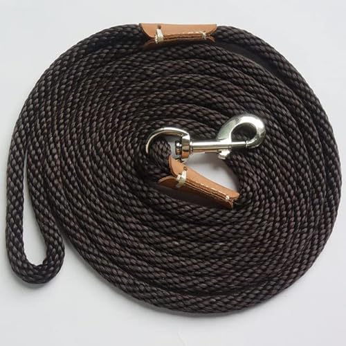 Robuste Nylon-Hundeleine, langes Tracking, rundes Seil, für Outdoor-Spaziergänge, Training, Haustier-Leine, 2 m 3 m 5 m Leine für mittelgroße und größere Hunde Robuste Nylon-Hundeleine, langes Tracking, rundes Seil, für Outdoor-Spaziergänge, Training, Haustier-Leine, 2 m 3 m 5 m Leine für mittelgroße und größere Hunde von YEAG