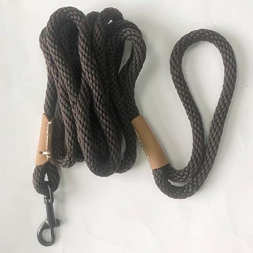Robuste Nylon-Hundeleine, langes Tracking, rundes Seil, für Outdoor-Spaziergänge, Training, Haustier-Leine, 2 m 3 m 5 m Leine für mittelgroße und größere Hunde Robuste Nylon-Hundeleine, langes Tracking, rundes Seil, für Outdoor-Spaziergänge, Training, Haustier-Leine, 2 m 3 m 5 m Leine für mittelgroße und größere Hunde von YEAG