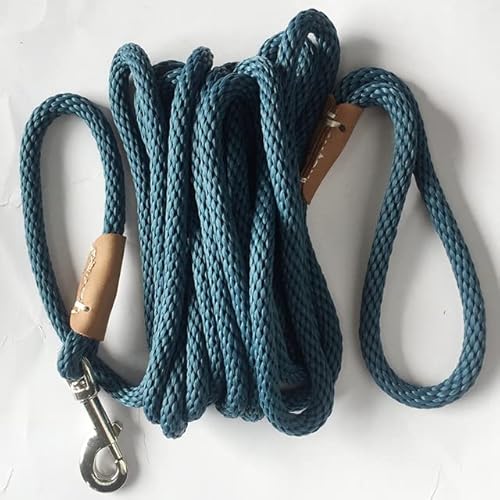 Robuste Nylon-Hundeleine, langes Tracking, rundes Seil, für Outdoor-Spaziergänge, Training, Haustier-Leine, 2 m 3 m 5 m Leine für mittelgroße und größere Hunde Robuste Nylon-Hundeleine, langes Tracking, rundes Seil, für Outdoor-Spaziergänge, Training, Haustier-Leine, 2 m 3 m 5 m Leine für mittelgroße und größere Hunde von YEAG
