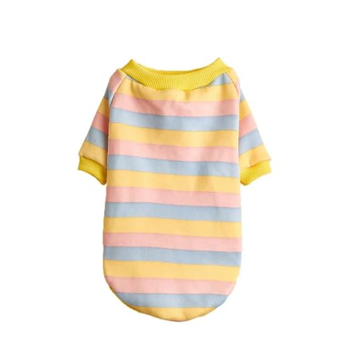 Sommer Gestreifte Hund Shirt Baumwolle Casual Pet Weste Bequeme Hund Kostüm Welpen T-Shirt Atmungsaktive Hund Kleidung Sommer Gestreifte Hund Shirt Baumwolle Casual Pet Weste Bequeme Hund Kostüm Welpen T-Shirt Atmungsaktive Hund Kleidung von YEAG