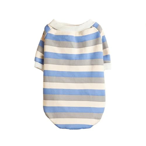 Sommer Gestreifte Hund Shirt Baumwolle Casual Pet Weste Bequeme Hund Kostüm Welpen T-Shirt Atmungsaktive Hund Kleidung Sommer Gestreifte Hund Shirt Baumwolle Casual Pet Weste Bequeme Hund Kostüm Welpen T-Shirt Atmungsaktive Hund Kleidung von YEAG