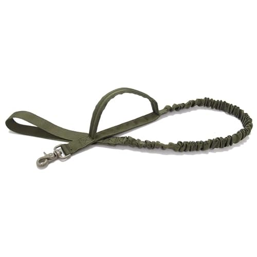 Taktische Bungee-Hundeleine mit 2 Griffen, Schnellverschluss, für Katzen, Hunde, Haustiere, elastische Leinen, Seil, Hundetrainingsleine Taktische Bungee-Hundeleine mit 2 Griffen, Schnellverschluss, für Katzen, Hunde, Haustiere, elastische Leinen, Seil, Hundetrainingsleine von YEAG