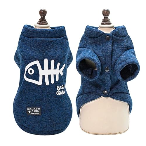 Winter-Katzen-Kleidung für Haustiere, Welpen, Hunde, Hoodies für kleine, mittelgroße Hunde, Katzen, Kätzchen, Kätzchen, Outfits, Katzen, Mäntel, Jacken, Kostüme von YEAG