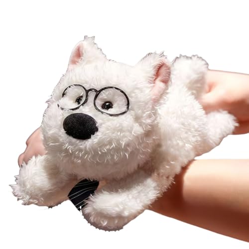 Plüssig Haustier Armband Band, Kinder Haustier Spielzeug, Tier Applaus Armband Geschenke (Westliche Highlands Hunde) von YEAHLEE
