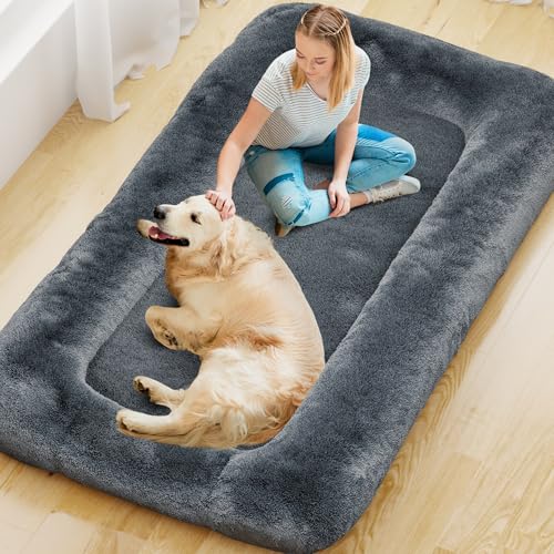 YEFU Menschliches Hundebett, 190 x 112 x 30 cm, menschliches Hundebett für Erwachsene, menschliche Größe mit waschbarem Bezug und rutschfester Unterseite, riesiges Hundebett für Menschen für YEFU Menschliches Hundebett, 190 x 112 x 30 cm, menschliches Hundebett für Erwachsene, menschliche Größe mit waschbarem Bezug und rutschfester Unterseite, riesiges Hundebett für Menschen für von YEFU
