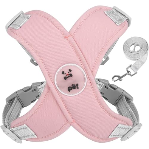 Comfort X Head in Hundegeschirr, gemütliches Set für Hunde und Leine, verstellbar, perfekt für unterwegs, für mittelgroße oder kleine Hunde, für drinnen und draußen, Rosa, Größe S (3,6–6,4 kg)) Comfort X Head in Hundegeschirr, gemütliches Set für Hunde und Leine, verstellbar, perfekt für unterwegs, für mittelgroße oder kleine Hunde, für drinnen und draußen, Rosa, Größe S (3,6–6,4 kg)) von YEHOOM