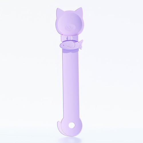 Katzen-Leckerli-Löffel, Leckerlis, leckbar, cremig, Schöpfkelle für Nassfutter (Violett, Einheitsgröße) von YEHOOM
