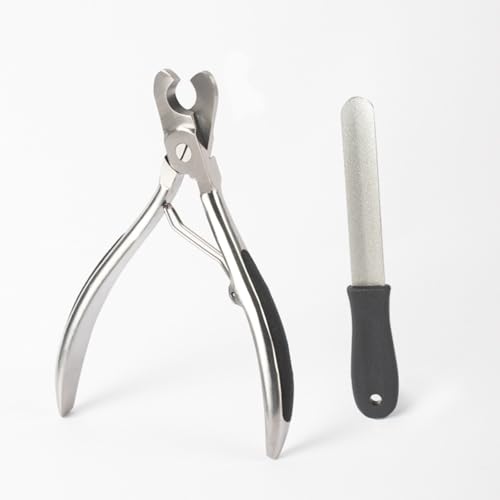 YEHOOM Hunde-Nagelknipser und Trimmer mit Sicherheitsschutz, robuster Edelstahl-Nagelschneider, rasiermesserscharf, professioneller Krallenschneider mit Nagelfeile für dicke Zehennägel YEHOOM Hunde-Nagelknipser und Trimmer mit Sicherheitsschutz, robuster Edelstahl-Nagelschneider, rasiermesserscharf, professioneller Krallenschneider mit Nagelfeile für dicke Zehennägel von YEHOOM