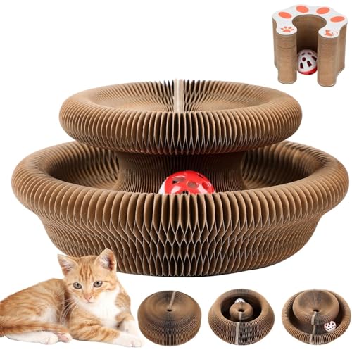 YEHOOM Katzen-Akkordeon Magische Orgel Katzenkratzbrett Katzenspielzeug Katzenspielzeug Ball Kratzpad Katzenkratzer Interaktive geistige körperliche Übung YEHOOM Katzen-Akkordeon Magische Orgel Katzenkratzbrett Katzenspielzeug Katzenspielzeug Ball Kratzpad Katzenkratzer Interaktive geistige körperliche Übung von YEHOOM