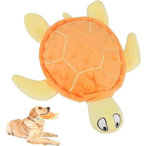 YEHOOM Quietschende Meeresschildkröte Plüsch Hundespielzeug Hundespielzeug für große Hunde Plüsch Hundespielzeug Interaktives Kauspielzeug für kleine Hunde lindern Angstzustände, gefüllte YEHOOM Quietschende Meeresschildkröte Plüsch Hundespielzeug Hundespielzeug für große Hunde Plüsch Hundespielzeug Interaktives Kauspielzeug für kleine Hunde lindern Angstzustände, gefüllte von YEHOOM