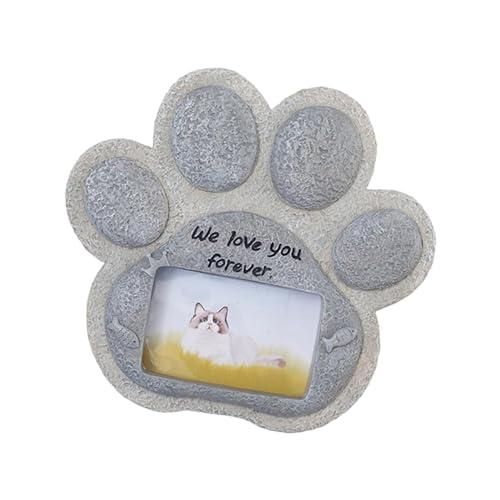 YEJBBUC Gedenksteine für Hunde oder Katzen, Grabmarkierungen für den Außenbereich, Hinterhof, Veranda, Katze von YEJBBUC