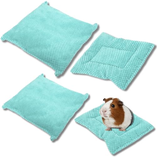 YELLOFLOW Meerschweinchenbett und Hängematte – 4 Stück verbesserter ultraweicher Stoff – Ersatzbetten und Hängematten für Meerschweinchenversteck und Hängematte Combo, Meerschweinchen-Hängematte, YELLOFLOW Meerschweinchenbett und Hängematte – 4 Stück verbesserter ultraweicher Stoff – Ersatzbetten und Hängematten für Meerschweinchenversteck und Hängematte Combo, Meerschweinchen-Hängematte, von YELLOFLOW