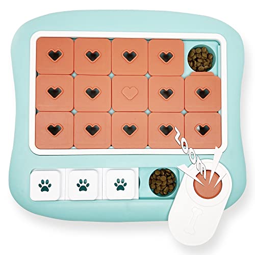 YEPPUPPY Schnüffel Puzzle Spielzeug für Hunde – Hundebereicherung, mentale Stimulation mit -Sound für natürliche Nahrungssuche – Chips- und Kartoffelspielzeug (Level 4 Puzzle) von YEPPUPPY
