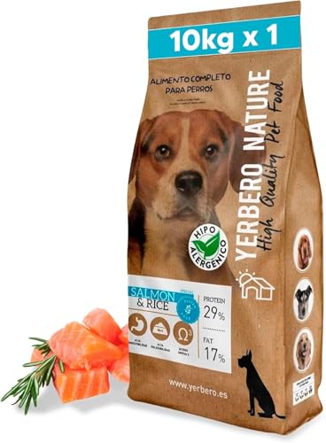 Yerbero Nature Lachs & Reis Glutenfrei Hypoallergen für Hunde 10 kg Yerbero Nature Lachs & Reis Glutenfrei Hypoallergen für Hunde 10 kg von YERBERO