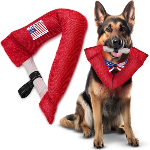 YES4QUALITY Hundespielzeug Tauziehen für Hunde Hufeisenform Zieh- und Spielspielzeug für 2 Hunde 27x30cm Fun Fuchsia Langlebiges Trainings- und Trainingsgerät für mittlere bis große Rassen von YES4QUALITY