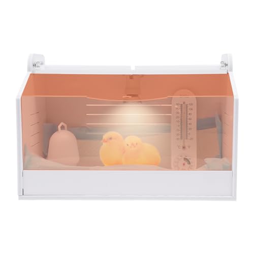 Geflügel Kükenbrüter Brutbox Ausrüstung Tech Kükenaufzuchtbox LED Anzeige Labor Komplettset Kleintiere Manuelle Inkubatorheizung Transparente Öffnung Hühnerbrutkasten Heimbrutkasten Hühnerenten Vögel von YESTAIM