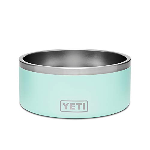 YETI Boomer 8 Hundenapf aus Edelstahl, rutschfest, hält 1,8 l, Meeresschaum von YETI