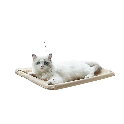 Katze Hängematte Fenster Hängendes Katzenbett, Haustier-Katzenhängematte, Luft-Katzenbett, Haus, Kätzchen, Klettergerüst, Sonniger Fenstersitz, Nest, Lager 20 Kg, Haustierzubehör(10) von YFDGD