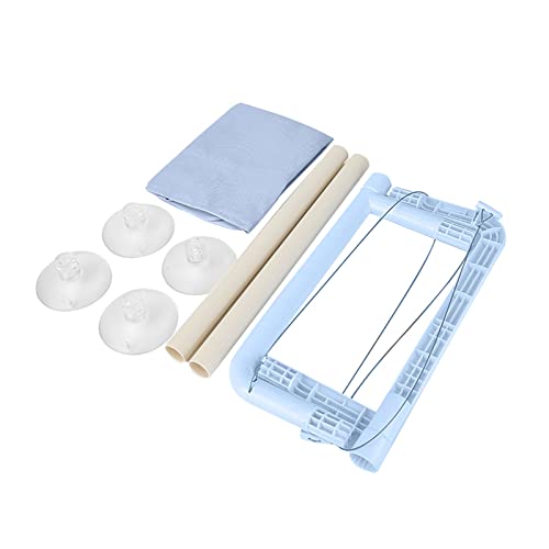 Katze Hängematte Fenster Haustier-Hängematte, Kätzchen-Klettergerüst, Hängendes Katzenbett, Luft-Katzenbett, Haus, Sonnenfenster, Sitz, Belastung 20 Kg, Haustierzubehör(Blue) von YFDGD