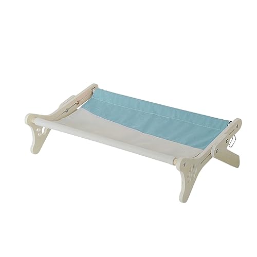 Katze Hängematte Fenster Katzen-Fenstersitzstange, Holzmontage, Hängebett, Waschbar, Sperrholz-Hängematte, Hängebett for Haustier, Kätzchen, Klettergerüst, Fenstersitz, Nest(Blue) von YFDGD