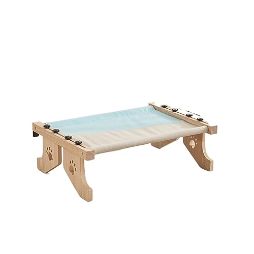 Katze Hängematte Fenster Katzenhängebett Aus Massivholz for Balkonfenster, Katzenhängematte, Katzennest, Katzenbett, Tragend 15 Kg, Katzennest for Das Wohnzimmer(10) von YFDGD
