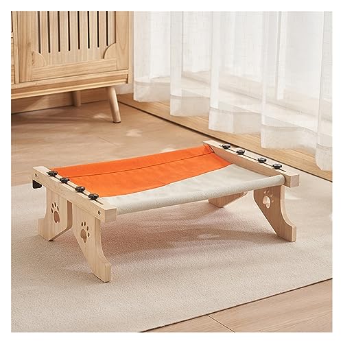 Katze Hängematte Fenster Katzenhängebett Aus Massivholz for Balkonfenster, Katzenhängematte, Katzennest, Katzenbett, Tragend 15 Kg, Katzennest for Das Wohnzimmer(8) von YFDGD