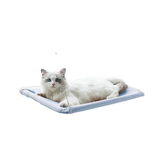 Katze Hängematte Fenster Katzenhängematte, Fensteraufhänger, Katzenhängematte, Waschbar, Abnehmbares Haustierbett, Saugregal, Tasche, Betten, Sitz for Schlafende Katzen, Heimtierbedarf(A) von YFDGD