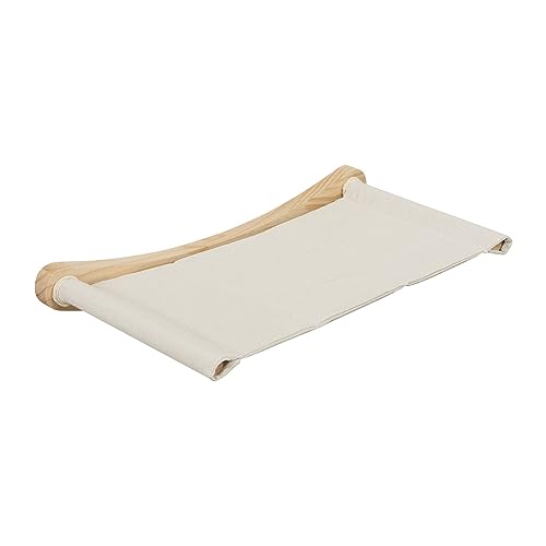 Katze Hängematte Fenster Katzenhängematte, Wandmontage, Weiche Wandliege, Waschbar, Leinenimitat, 9 Kg Belastung, Hängendes Haustierbett for Kätzchen, Katzen, Kleine Hunde von YFDGD