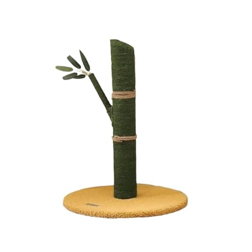 Katze Klettergerüst Sisal Schleifen Klaue Nest Holz Klettergerüst Necken Katze Springen Plattform Niedlichen Panda Modellieren Heimtierbedarf(Bamboo Sisal Column) von YFDGD