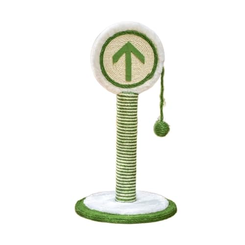 Kratzsäule for Katzen, Vertikal, Verschleißfest, Kratzfest, Klettergerüst for Katzen, Selbstheilendes Krallenschleifspielzeug(Greener) von YFDGD