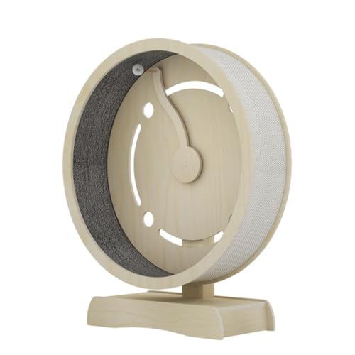 Cat Wheel Vertikales Laufband for Katzen, keine Installation erforderlich, Laufrad for Katzen, geräuschlos, kein Verklemmen der Füße, Sport- und Fitnessspielzeug for Haustiere Katzenlaufrad(White,S) Cat Wheel Vertikales Laufband for Katzen, keine Installation erforderlich, Laufrad for Katzen, geräuschlos, kein Verklemmen der Füße, Sport- und Fitnessspielzeug for Haustiere Katzenlaufrad(White,S) von YGDYFDC