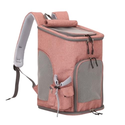 Katzentasche Katzenrucksack, Atmungsaktiv, Faltbar, Katzentasche, Ausflugstasche, Tragbar, Modisch, for Katzen, Outdoor, Reiserucksack, Ausflugstasche Haustierkäfig(O,A) von YGDYFDC