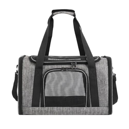 Katzentasche Katzentasche, Ausflugstasche, Tragbar, Atmungsaktiv, Faltbar, Auto-Haustier-Handtasche, Katzenreise, Multifunktionale Aufbewahrung, Katzentasche Haustierkäfig(G) von YGDYFDC