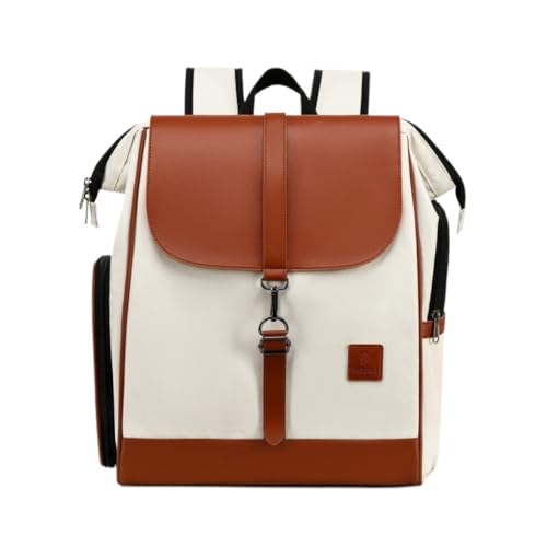 Katzentasche Katzentasche, Tragbarer Outdoor-Rucksack, Atmungsaktiv, Schultertasche, Tragbar, Atmungsaktiv, Katzentasche, Multifunktionale Katzentasche Haustierkäfig(White) von YGDYFDC