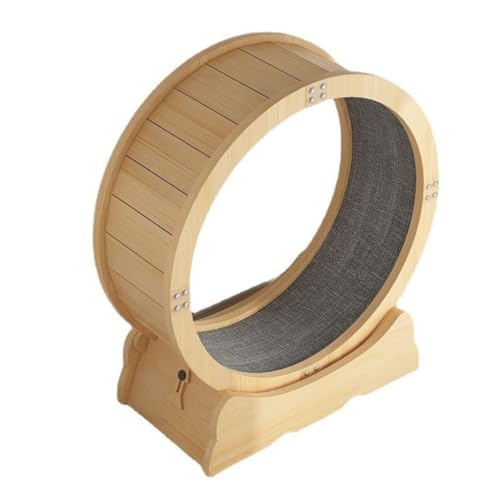 YGDYFDC Cat Wheel Laufband for Katzen, wellenlos, geräuschlos, mehrschichtig, Massivholzbrett, Laufrolle, Fitness, Katzenspielzeug, Katzenrad Katzenlaufrad YGDYFDC Cat Wheel Laufband for Katzen, wellenlos, geräuschlos, mehrschichtig, Massivholzbrett, Laufrolle, Fitness, Katzenspielzeug, Katzenrad Katzenlaufrad von YGDYFDC