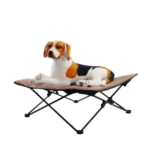 YGDYFDC Hundenest Faltbares und montagefreies Hunde-Campingbett for große, mittelgroße und kleine Hunde, Hundebett, Zwinger, Haustier-Klappbett Haustierbett(A,S: 70 x 70 x 20 cm) von YGDYFDC